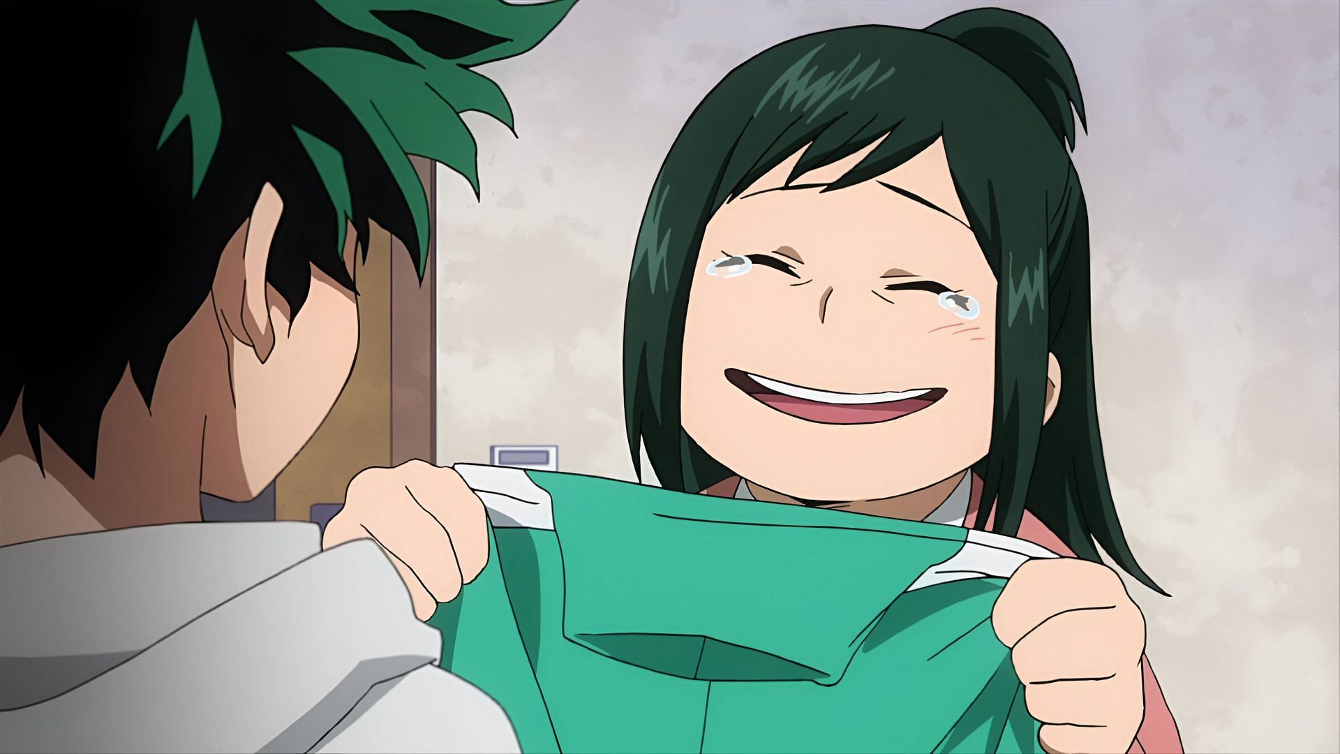 One of the coolest anime mothers, Inko Midoriya (Image via Bones)